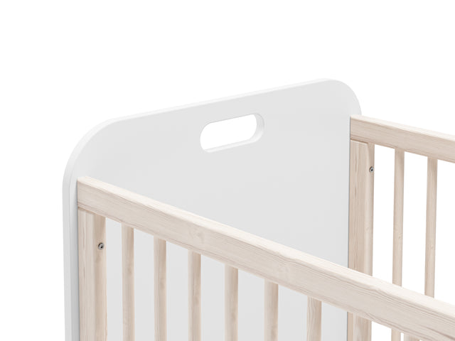 Cuna Infantil Paris 127 Blanco & Pino