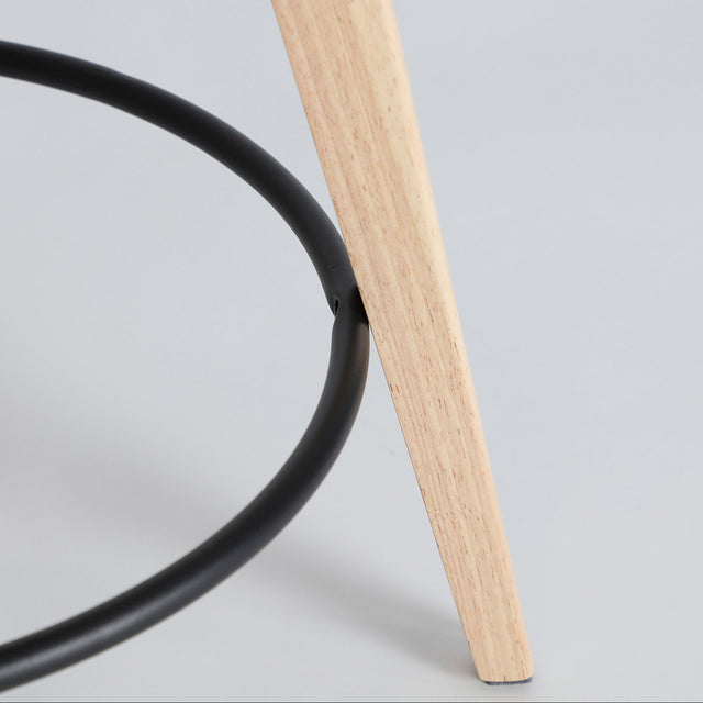 Taburete Alto Arvieu Blanco Roto