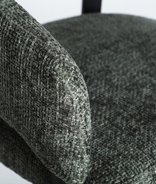 Silla Tapizada Bruges Gris Jaspeado