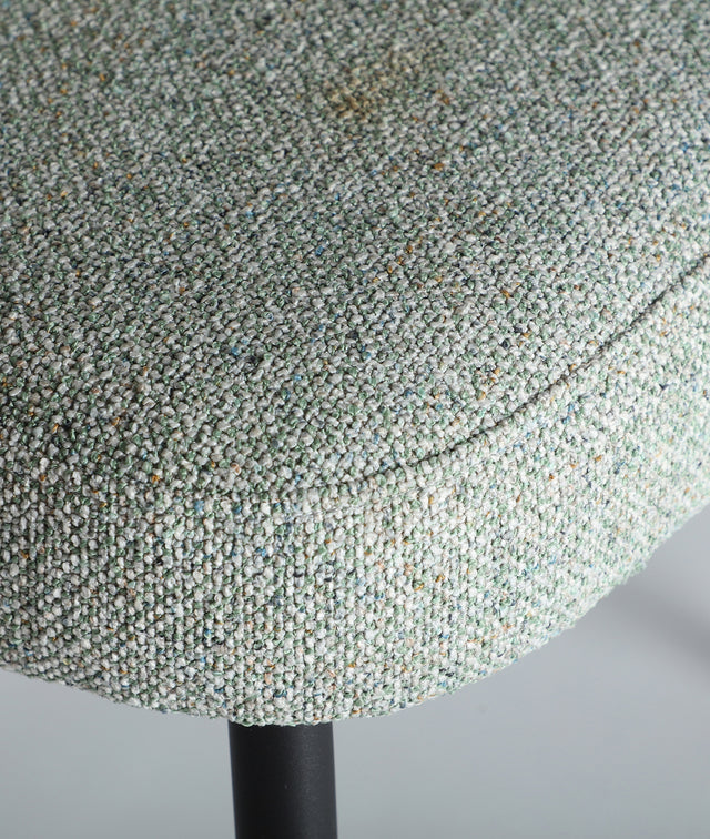 Silla Tapizada Merano Verde Jaspeado