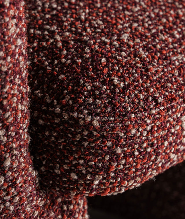 Sillón Tapizado Leke Burdeos Jaspeado