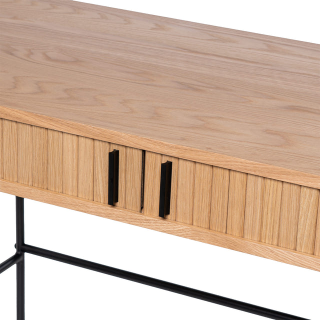 Escritorio Cornell roble/negro