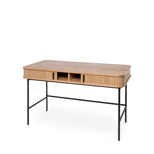 Escritorio Cornell roble/negro