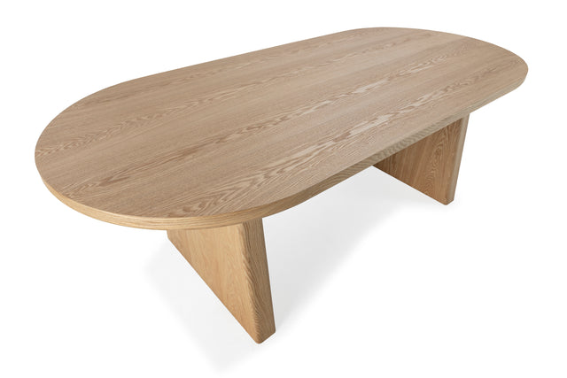 Mesa de Comedor Ovalada Blair 220 Fresno