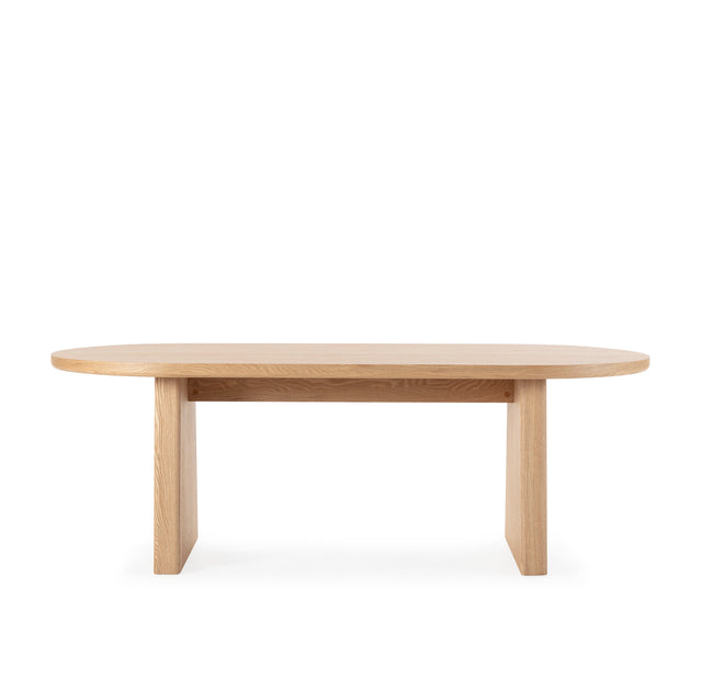 Mesa de Comedor Ovalada Blair 220 Fresno