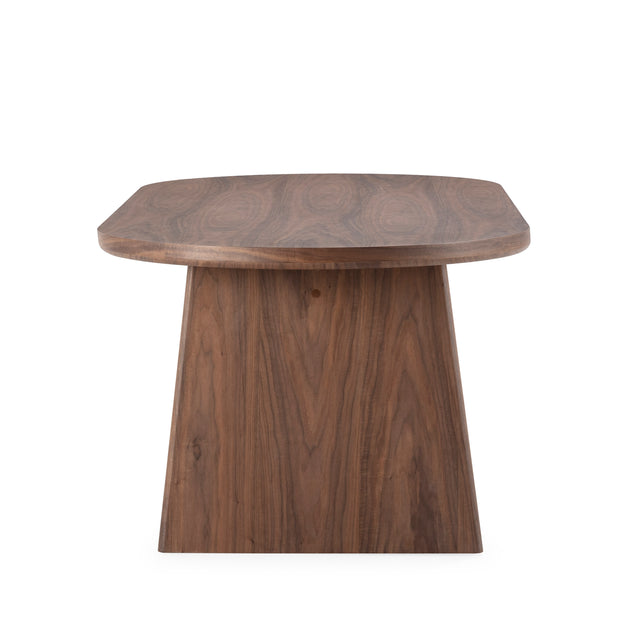 Mesa de Comedor Ovalada Blair 220 Nogal