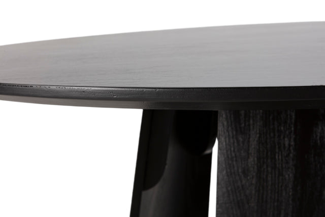 Mesa de Comedor Redonda Zuri Ø 120 Negra