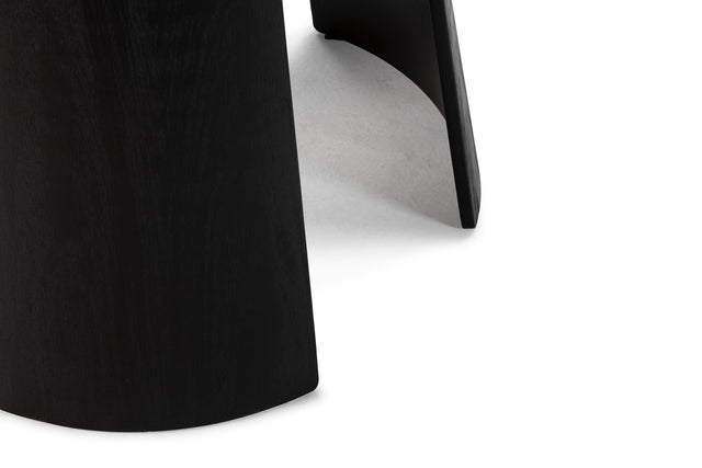 Mesa de Comedor Redonda Zuri Ø 120 Negra