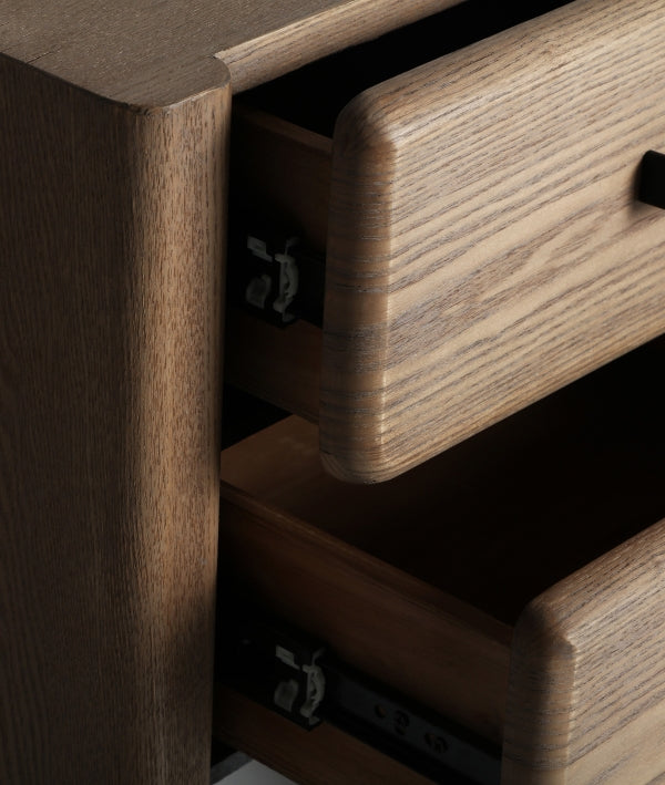 Mesita de Noche Busk 50 Fresno