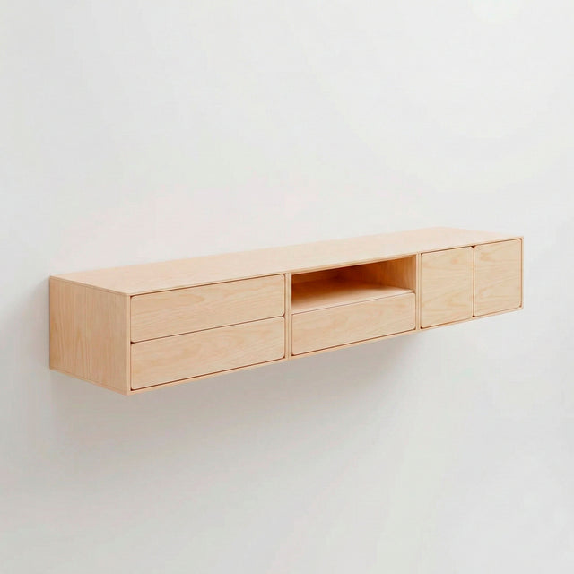 Mueble TV Penxat 240 - 3 cajones 2 puertas