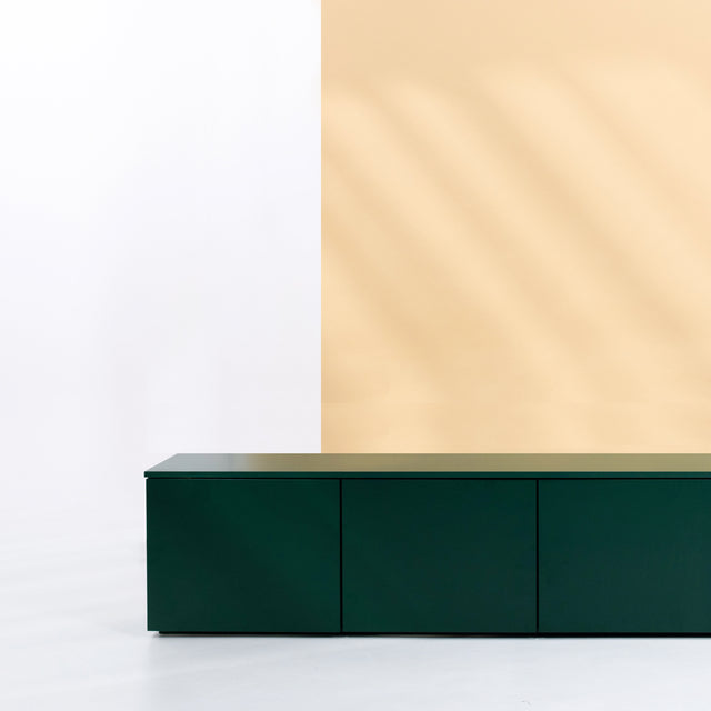 Mueble de TV de 200cm Nolla Verde Slowdeco