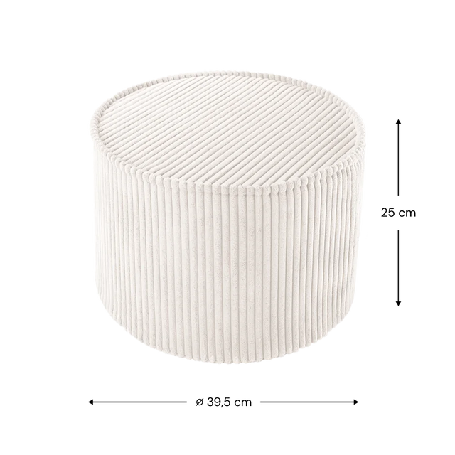 Pouffe de malvavisco