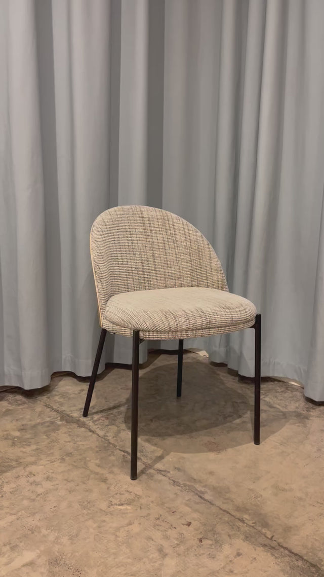 Silla de Comedor Casandra Taupe "Slowpop"