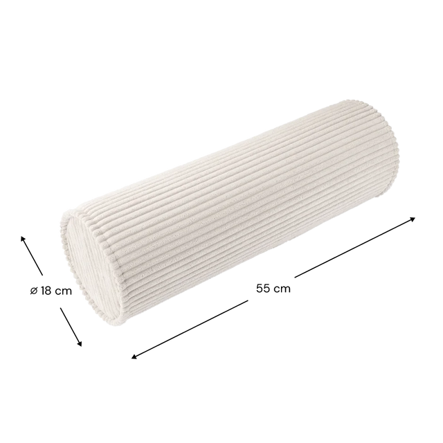 Cojín de rollo de malvavisco