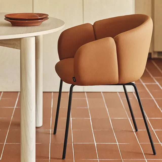 Silla de Comedor Tapizada Add Terracota