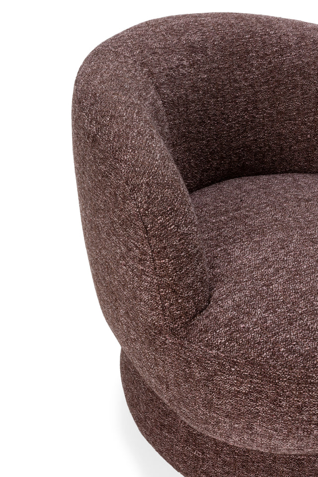 Sillón Tapizado & Giratorio Dali Violeta