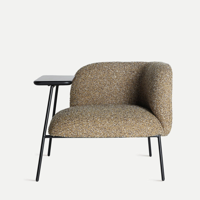 Sillón Tapizado Comporta Verde Jaspeado