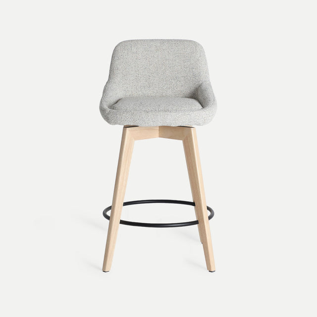 Taburete Alto Arvieu Blanco Roto