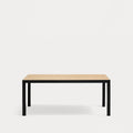 Mesa de Comedor Rectangular Alma 180 Roble & Negro