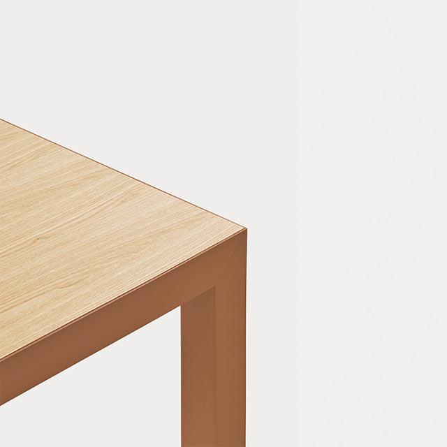 Mesa de Comedor Rectangular Alma 180 Roble & Arcilla