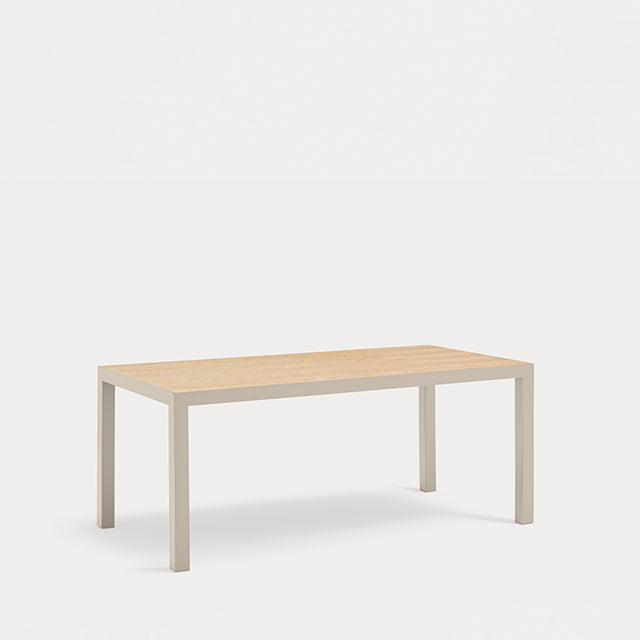 Mesa de Comedor Rectangular Alma 180 Roble & Arena