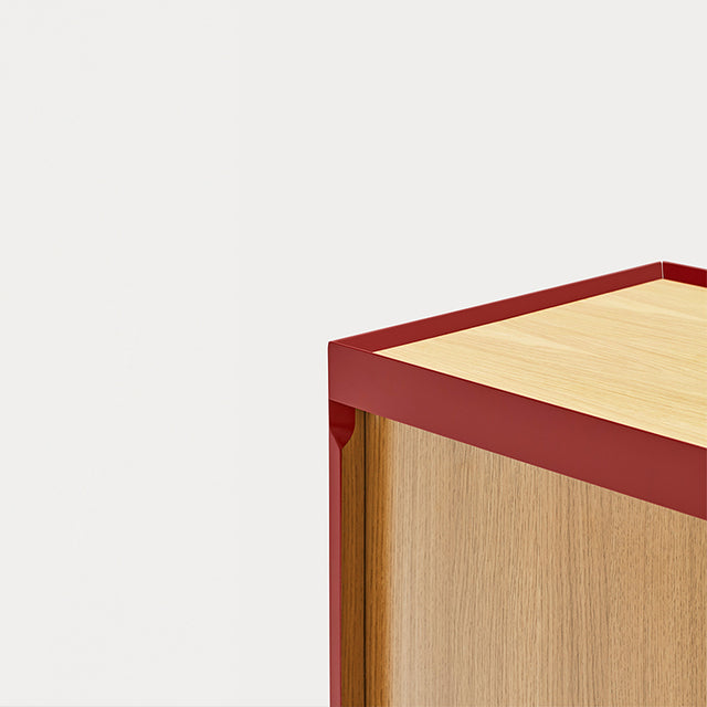 Mueble Auxiliar Arista 95 Burdeos