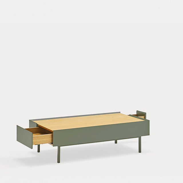 Mesa de Centro Rectangular Arista 110 Verde