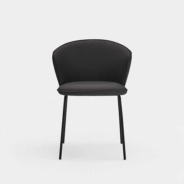 Silla de Comedor Tapizada Add Negra