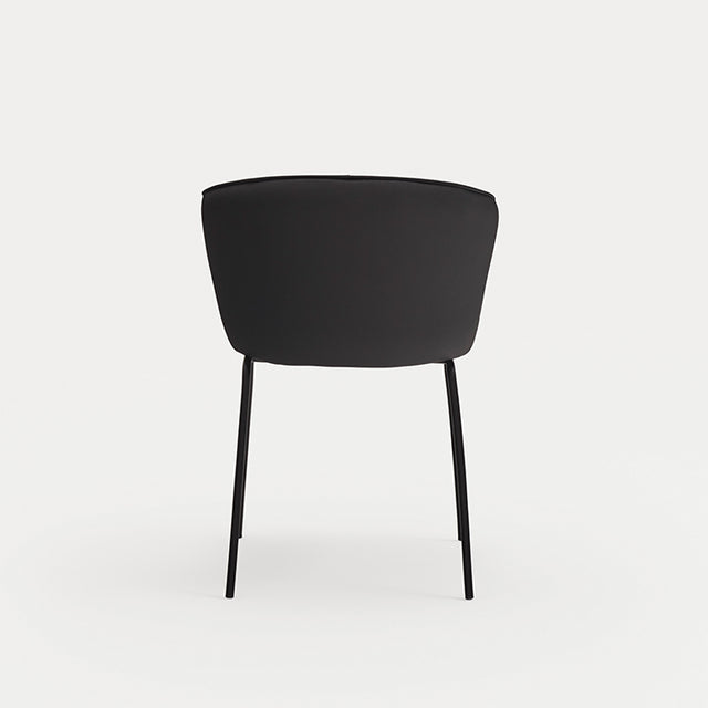 Silla de Comedor Tapizada Add Negra