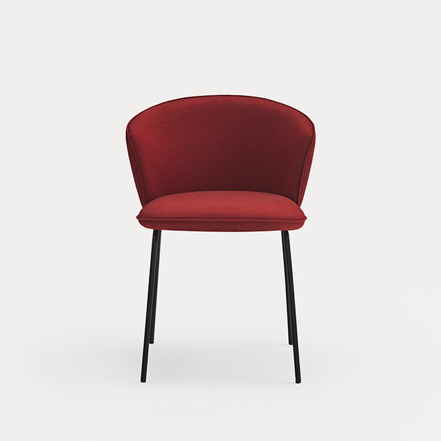 Silla de Comedor Tapizada Add Roja
