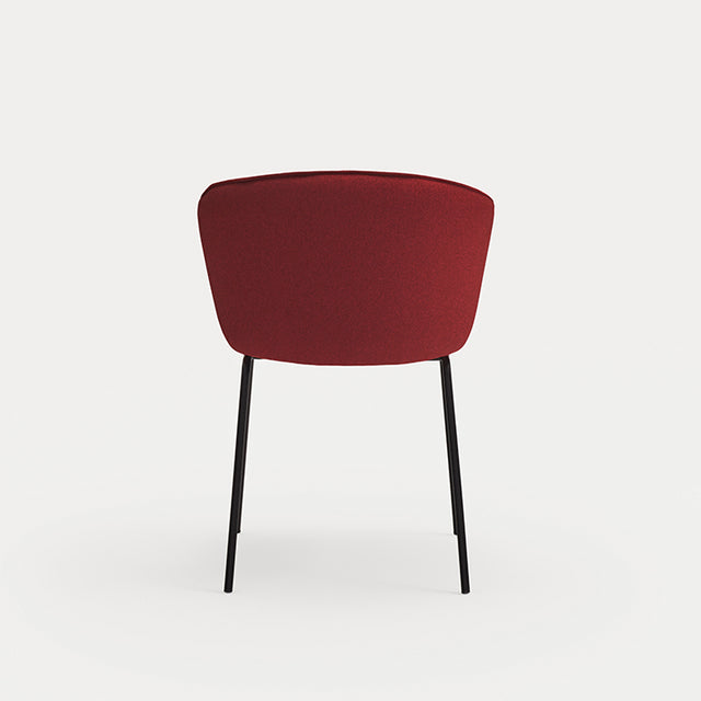 Silla de Comedor Tapizada Add Roja