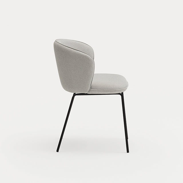 Silla de Comedor Tapizada Add Gris