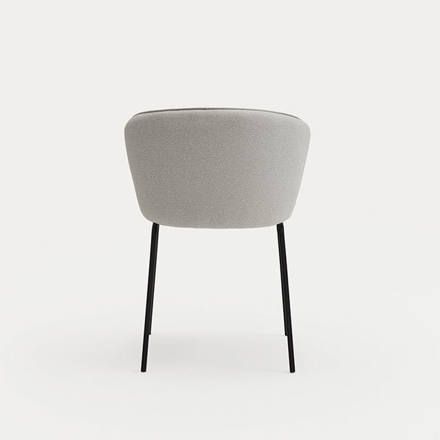 Silla de Comedor Tapizada Add Gris