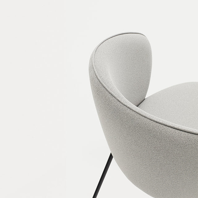 Silla de Comedor Tapizada Add Gris