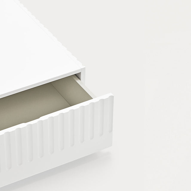 Mesa de Centro Rectangular Doric 110 Blanca
