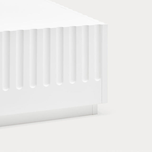Mesa de Centro Rectangular Doric 110 Blanca