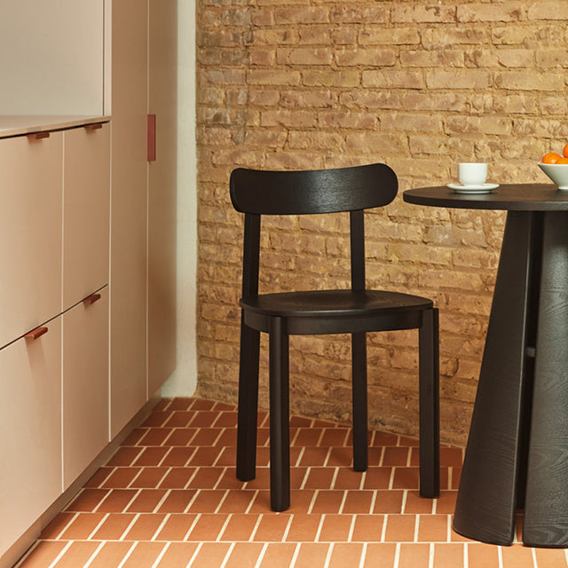 Mesa de Comedor Redonda Cep Ø 65 Negra