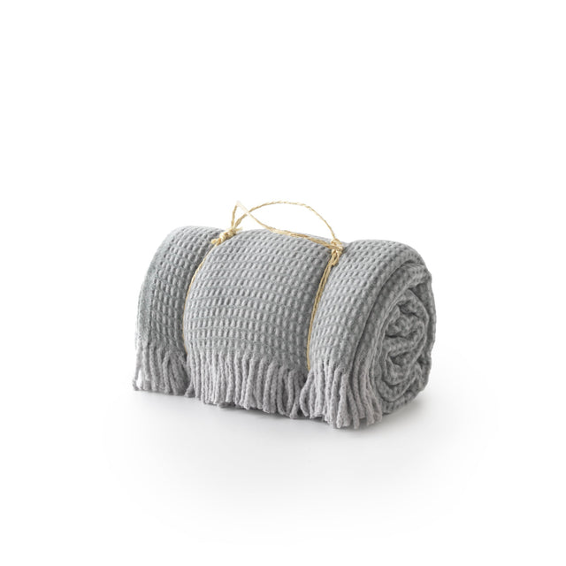 Manta Uniwaffle Verde Savia