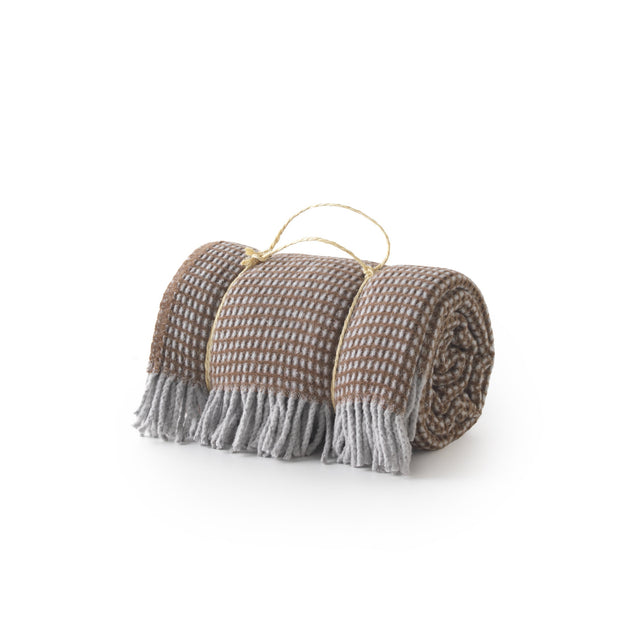 Manta Uniwaffle Visón