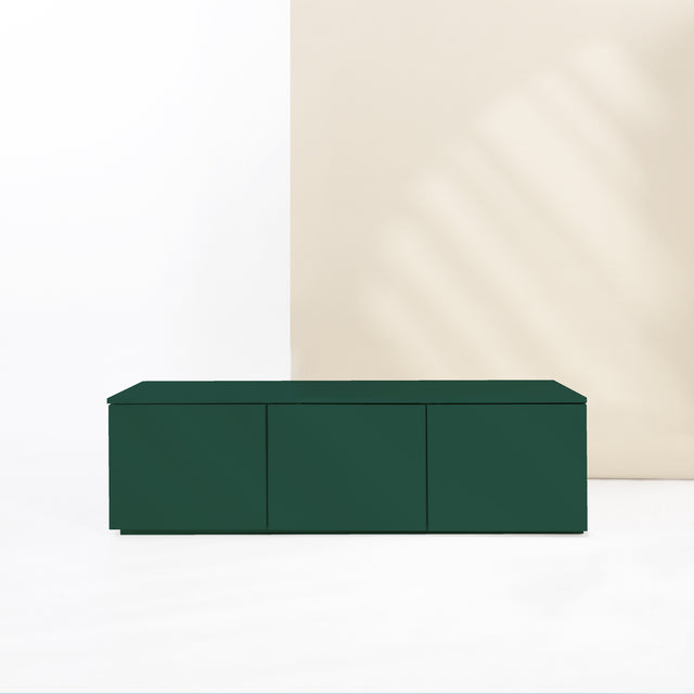 Mueble tv de 150cm Nolla Verde Musgo - RAL6005 Slowdeco