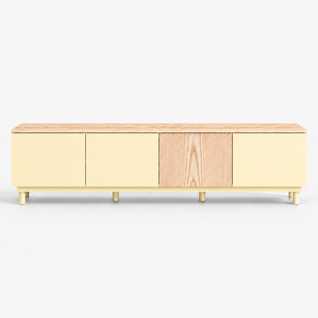 Mueble TV Nolla 200cm Natural Nordico