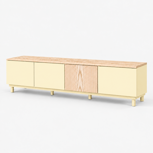 Mueble TV Nolla 200cm Natural Nordico