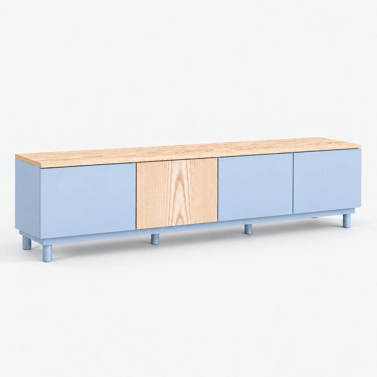 Mueble TV Nolla 200cm Natural Nordico