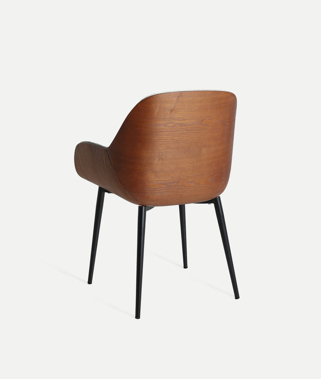 Silla Tapizada Beesd Blanco Roto