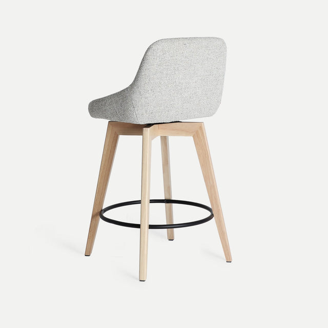 Taburete Alto Arvieu Blanco Roto