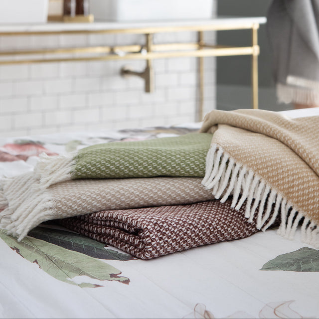 Manta Wabi Verde Oliva